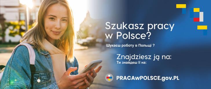 Nowy portal dla Ukraińców szukających pracy w Polsce