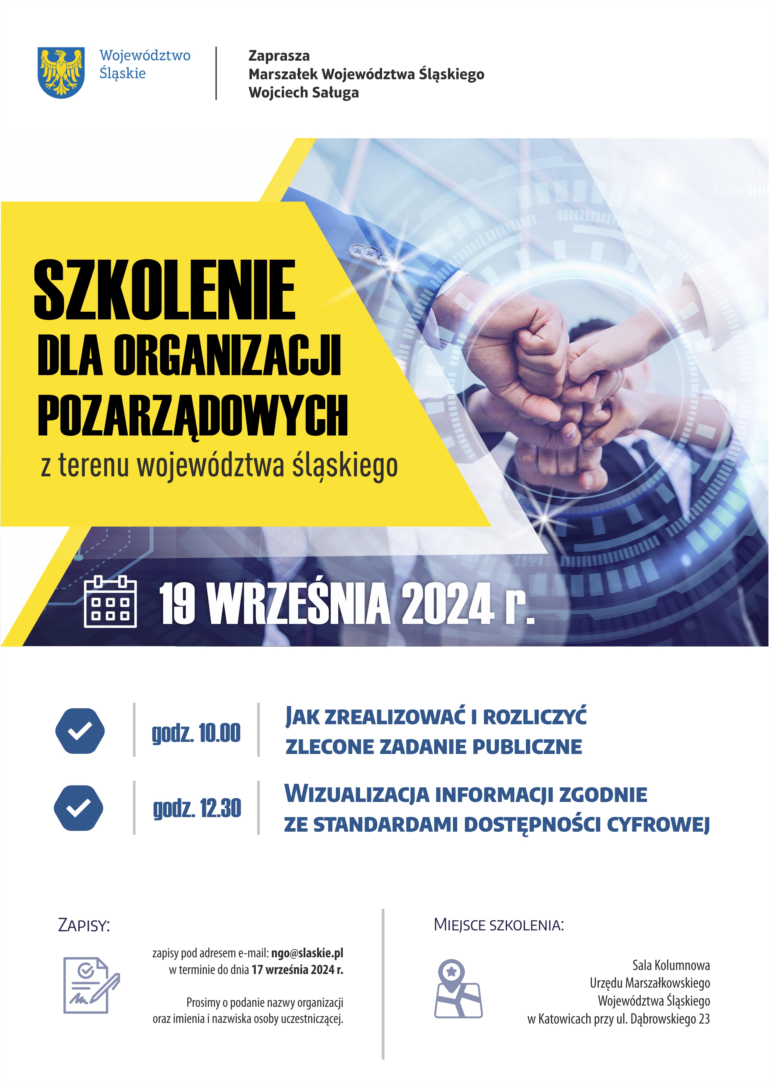 Szkolenie dla organizacji pozarządowych