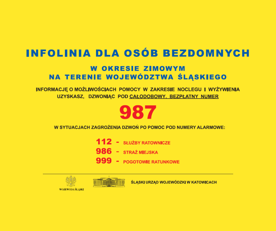 Infolinia dla osób bezdomnych