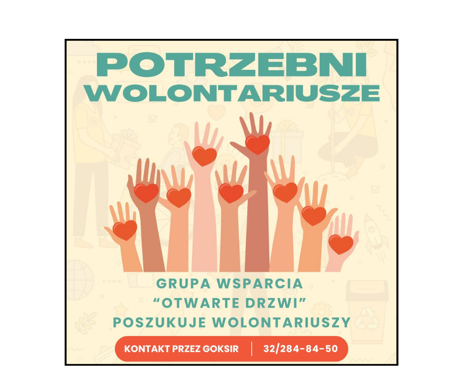 Potrzebni wolontariusze Potrzebni wolontariusze