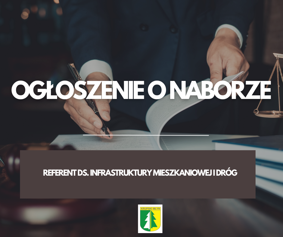 Ogłoszenie o naborze Ogłoszenie o naborze