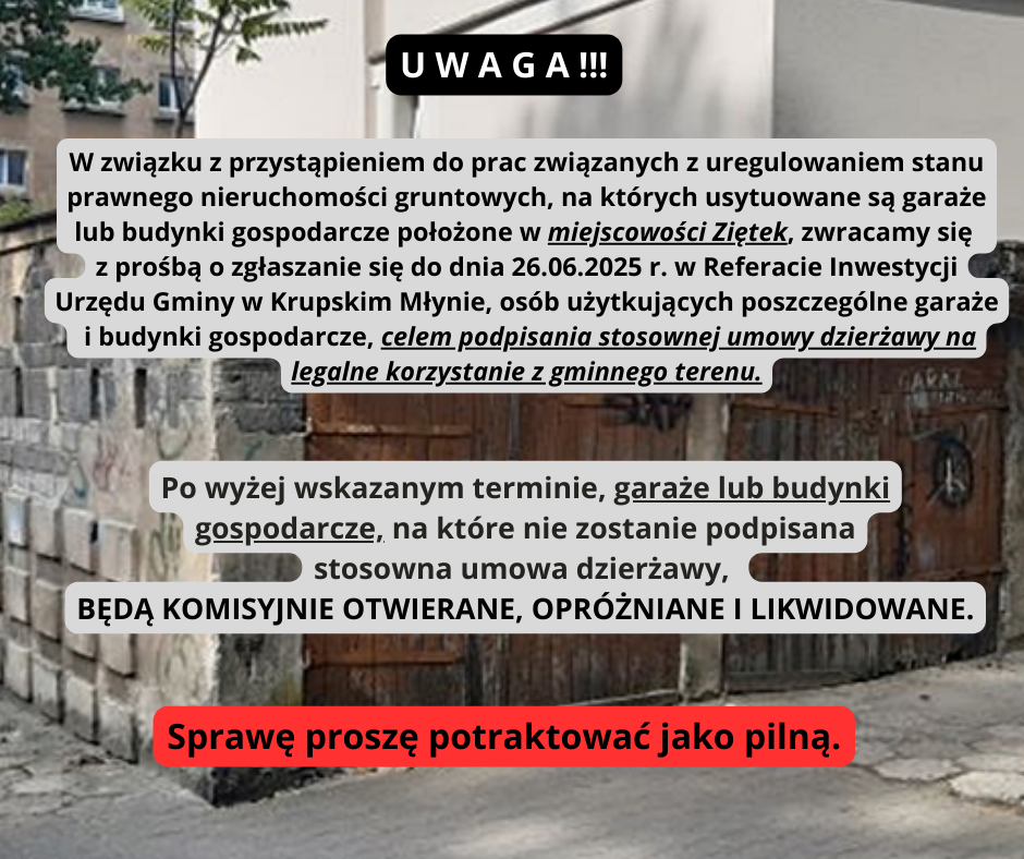 Mieszkańcy miejscowości Ziętek Mieszkańcy miejscowości Ziętek