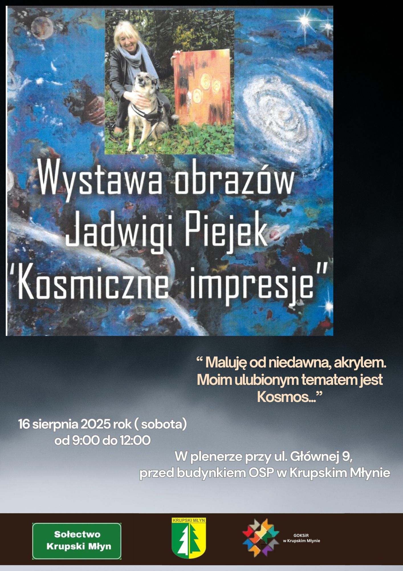 Wystawa obrazów pani Jadwigi Piejek Wystawa obrazów pani Jadwigi Piejek