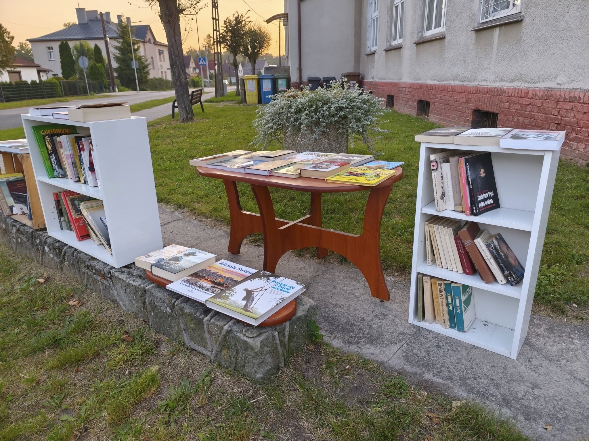 Wędrująca książka w Krupskim Młynie