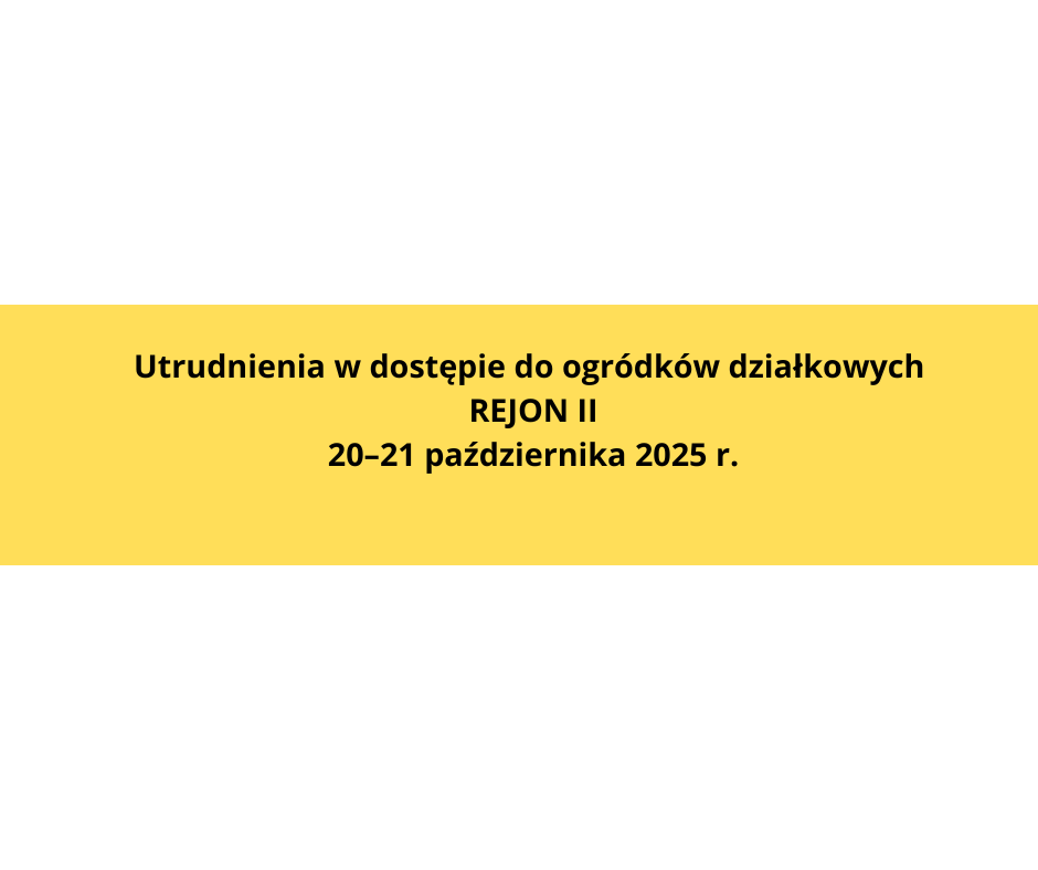 Utrudnienia w dostępie do ogródków działkowych przy "Oczku" Utrudnienia w dostępie do ogródków działkowych przy "Oczku"