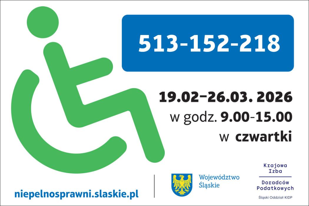  Rusza XVII edycja bezpłatnej akcji pomocy podatkowej dla niepełnosprawnych! 