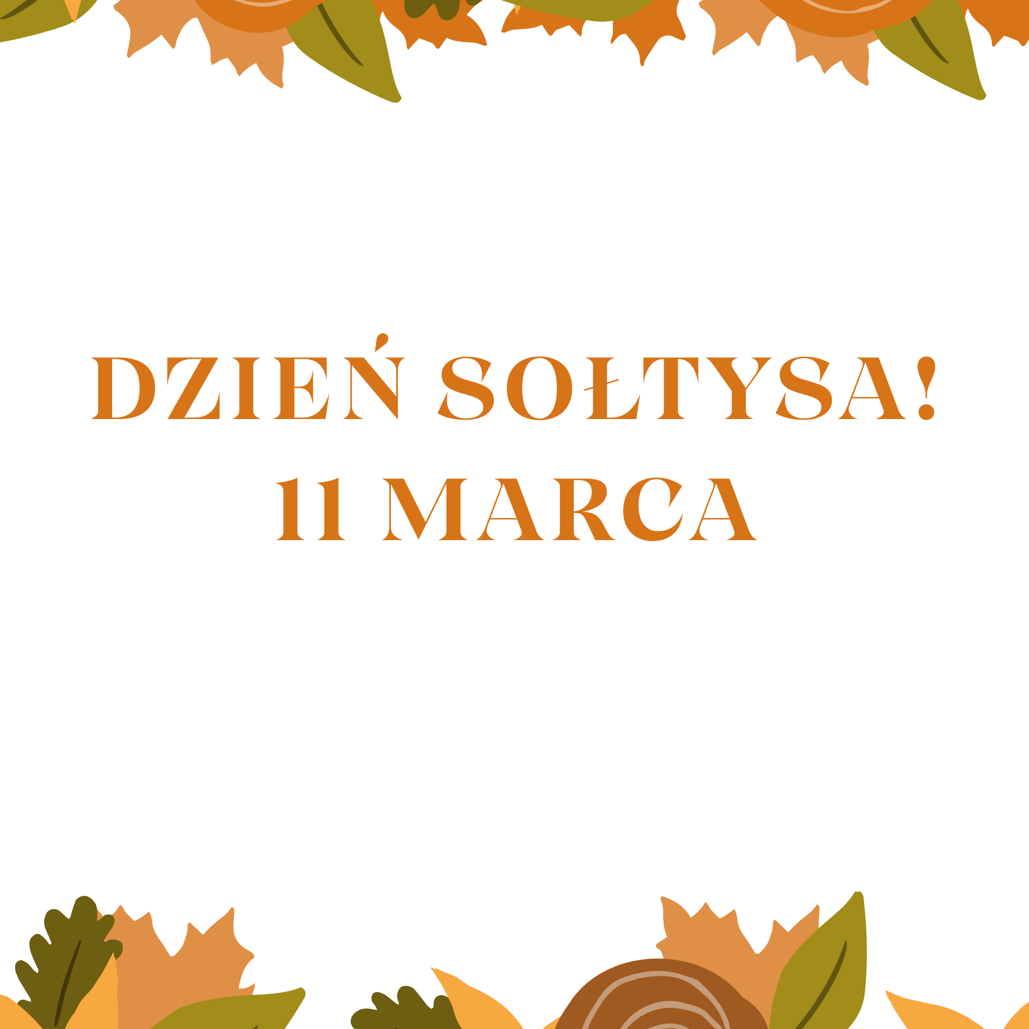 DZIEŃ SOŁTYSA!