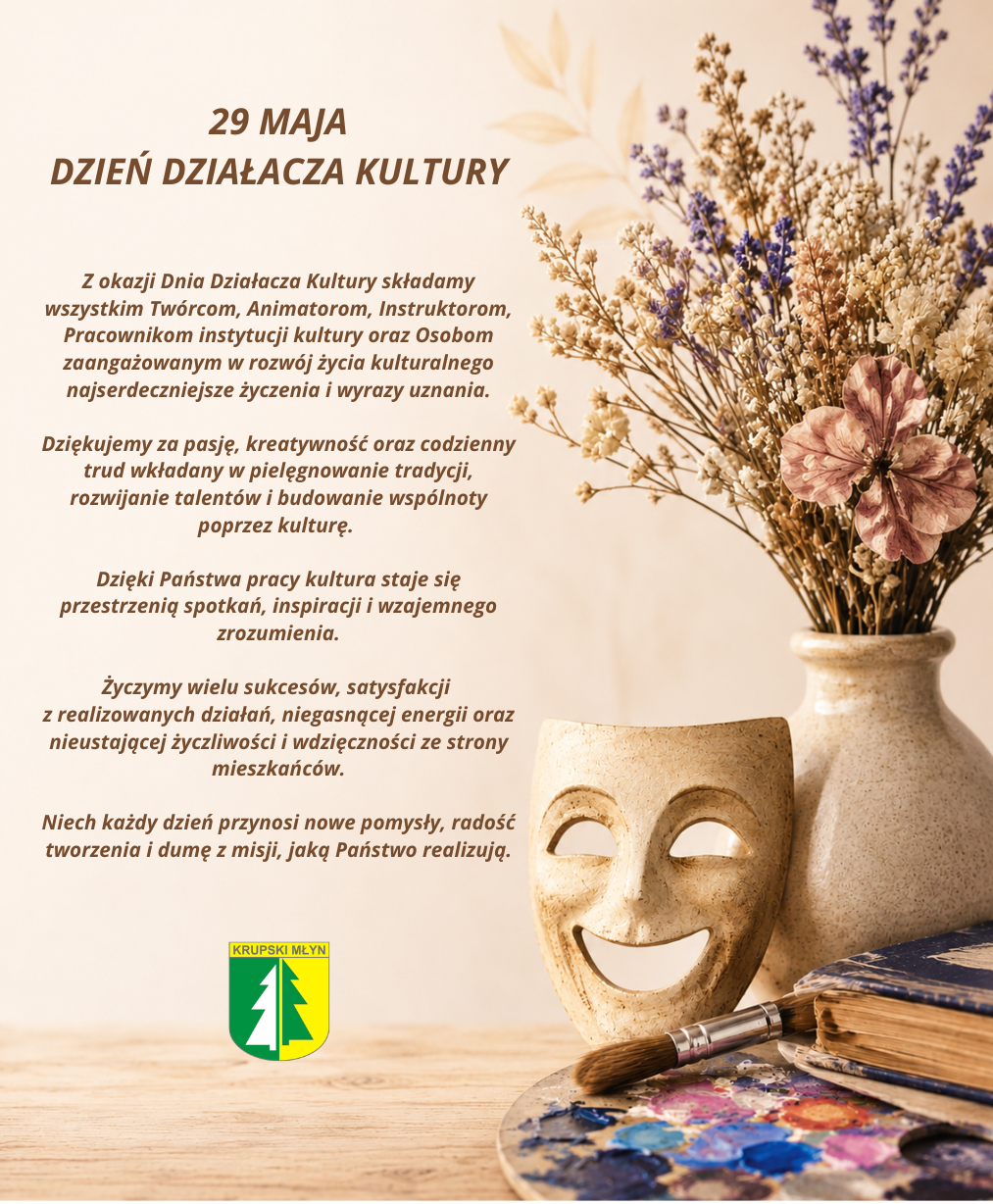 29 maja DZIEŃ DZIAŁACZA KULTURY