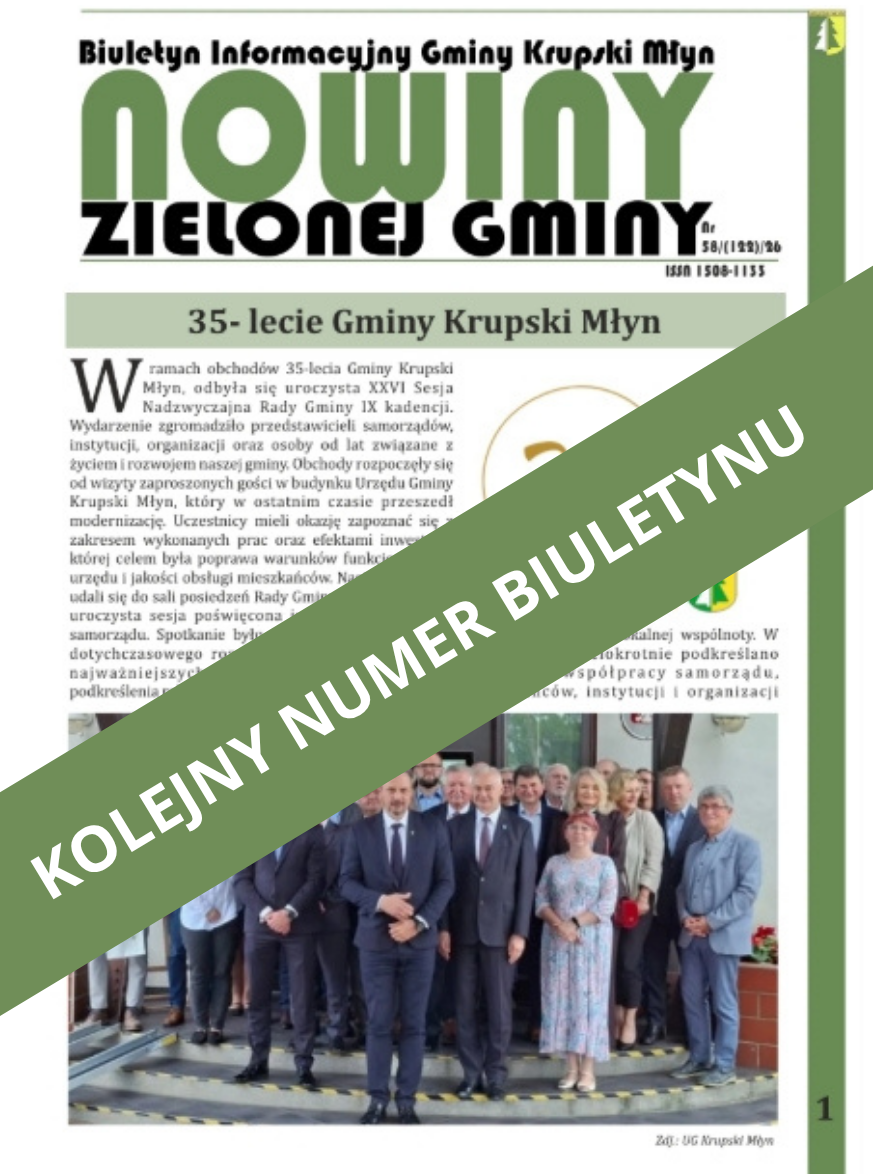 NOWINY ZIELONEJ GMINY