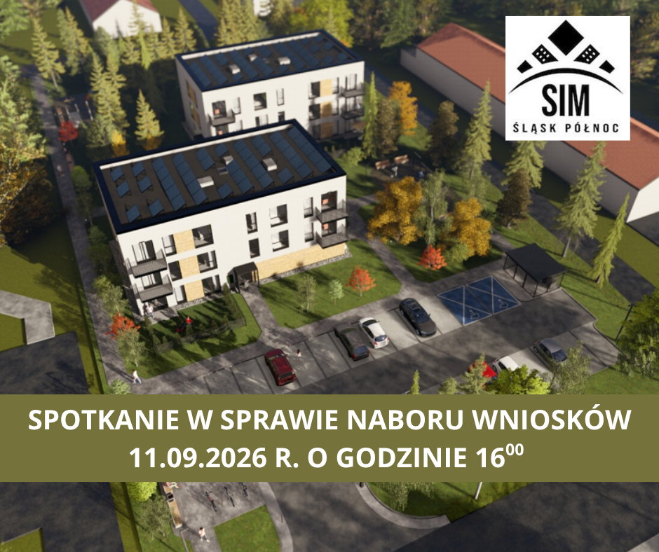 spotkanie w sprawie naboru wniosków o zawarcie umowy najmu lokalu mieszkalnego wchodzącego w skład inwestycji przy ul. Krasickiego 3B i 3C w Krupskim Młynie - SIM