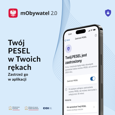 Twój PESEL w Twoich rękach!