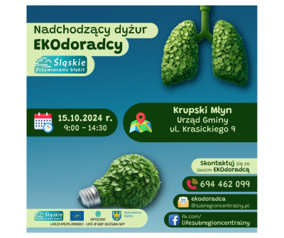 Nadchodzący dyżur Ekodoradcy