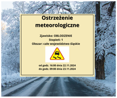 Ostrzeżenie meteorologiczne