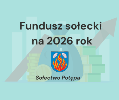 Podział środków z funduszu sołeckiego Sołectwa Potępa