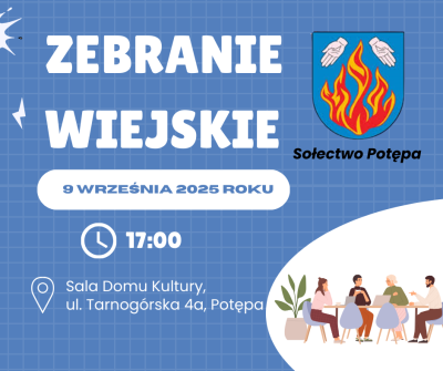 Zebranie Wiejskie - Sołectwo Potępa Zebranie Wiejskie - Sołectwo Potępa