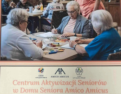 Centrum aktywizacji seniorów w Domu Seniora Amico Amicus