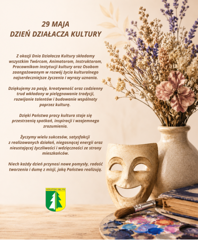29 maja DZIEŃ DZIAŁACZA KULTURY