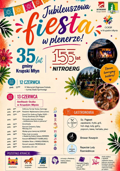 Jubileuszowa fiesta w plenerze już dziś!