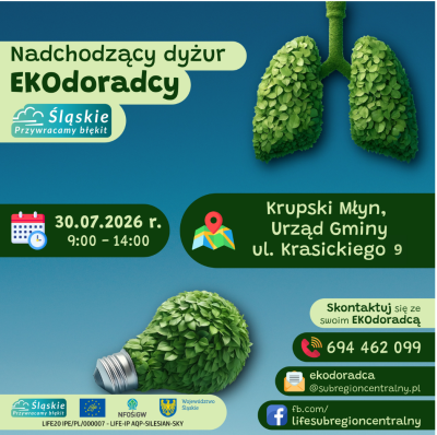  Nadchodzący dyżur Ekodoradcy