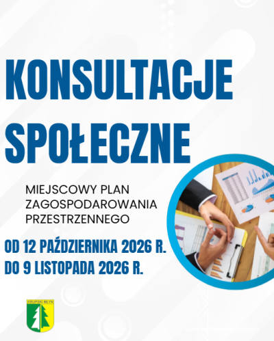  Konsultacje społeczne. Zmiana planu zagospodarowania przestrzennego