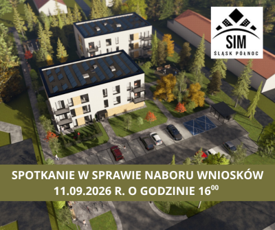 spotkanie w sprawie naboru wniosków o zawarcie umowy najmu lokalu mieszkalnego wchodzącego w skład inwestycji przy ul. Krasickiego 3B i 3C w Krupskim Młynie - SIM