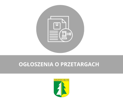 Ogłoszenie o przetargach