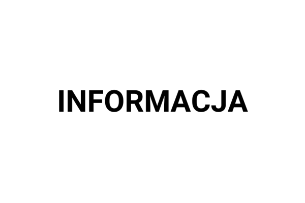 Informacja o czasowej niedostępności