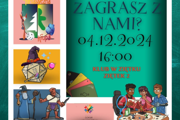 Zagrasz z nami? -Fantastyczna Krupa