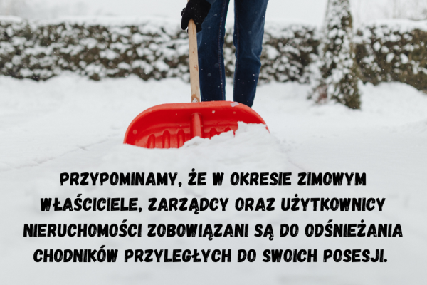 Odśnieżanie chodników