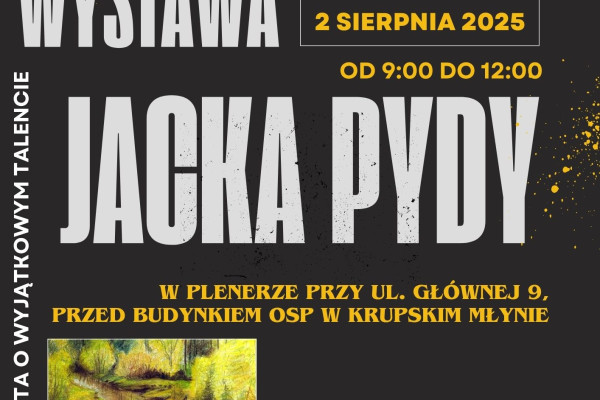Wystawa Jacka Pydy