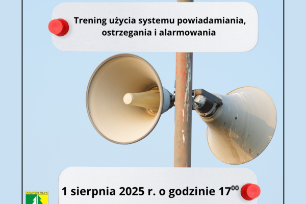 Ogólnokrajowy trening systemu ostrzegania i alarmowania