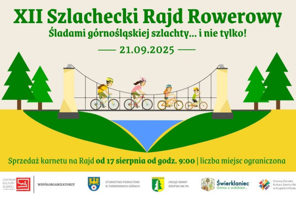 XII Szlachecki Rajd Rowerowy śladami górnośląskiej szlachty... i nie tylko!