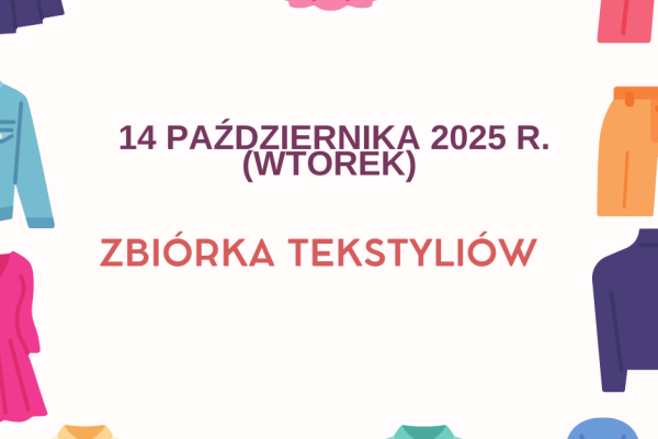 Zbiórka odpadów: tekstylia i odzież