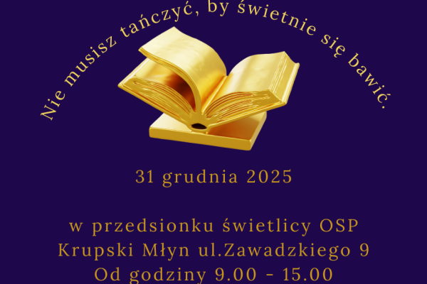  Sylwester z książką? Czemu nie!