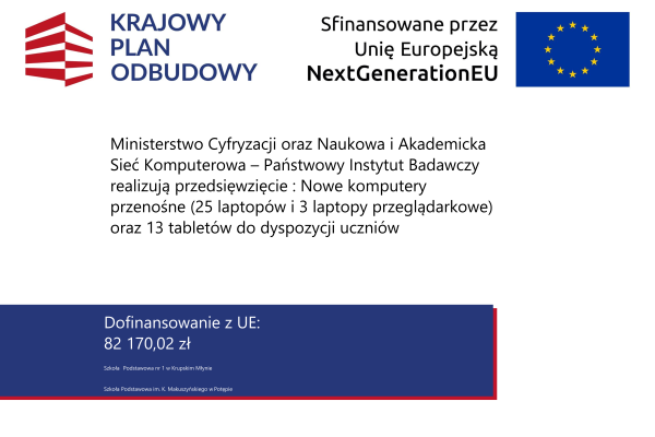 Nowy sprzęt w naszych szkołach!