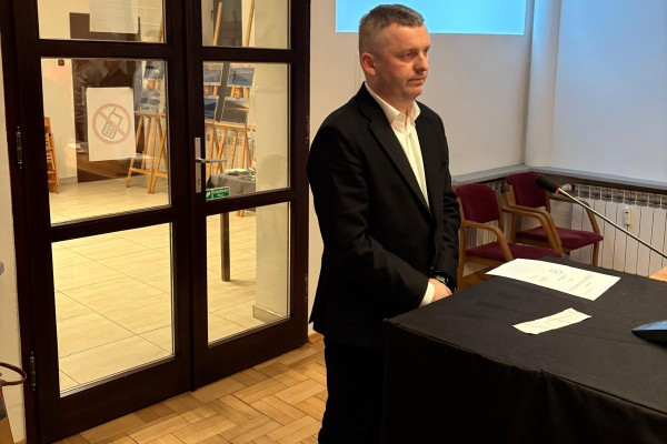  Nowy radny złożył ślubowanie podczas XXI sesji X kadencji Rady Gminy Krupski Młyn