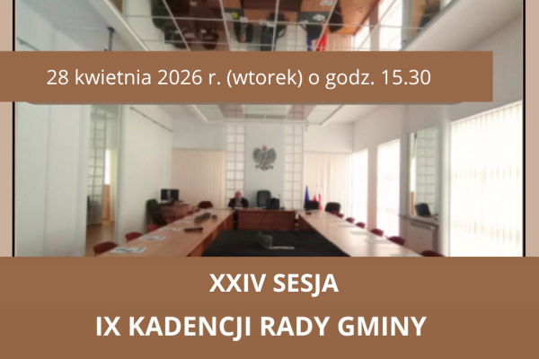 XXIV sesja IX kadencji Rady Gminy Krupski Młyn