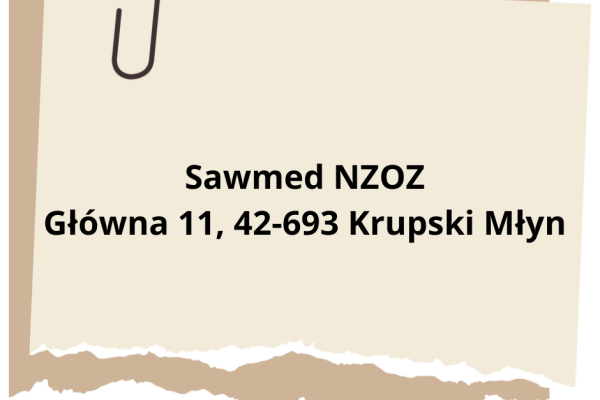  Informacja dot. spotkania SAWMED NZOZ w Krupskim Młynie