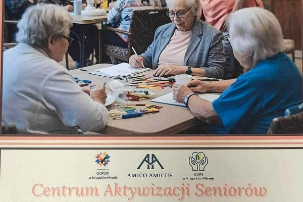 Centrum aktywizacji seniorów w Domu Seniora Amico Amicus