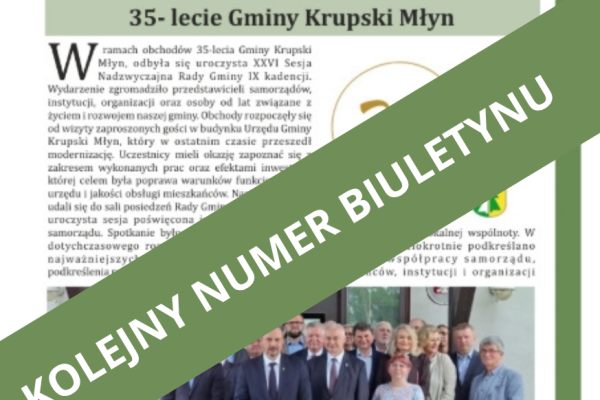 NOWINY ZIELONEJ GMINY
