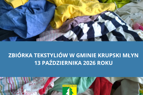 Zbiórka odzieży i odpadów tekstylnych