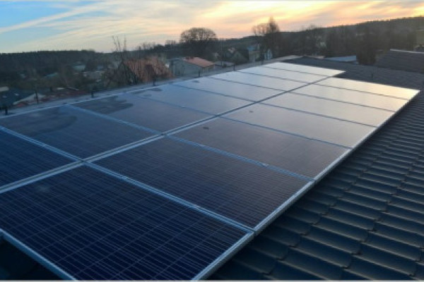 Informacja o projekcie "Rozwój energetyki rozproszonej opartej o odnawialne źródła energii na terenie gminy Krupski Młyn"