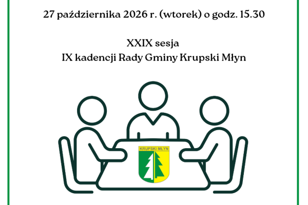 27 października 2026 r. (wtorek) o godz. 15.30