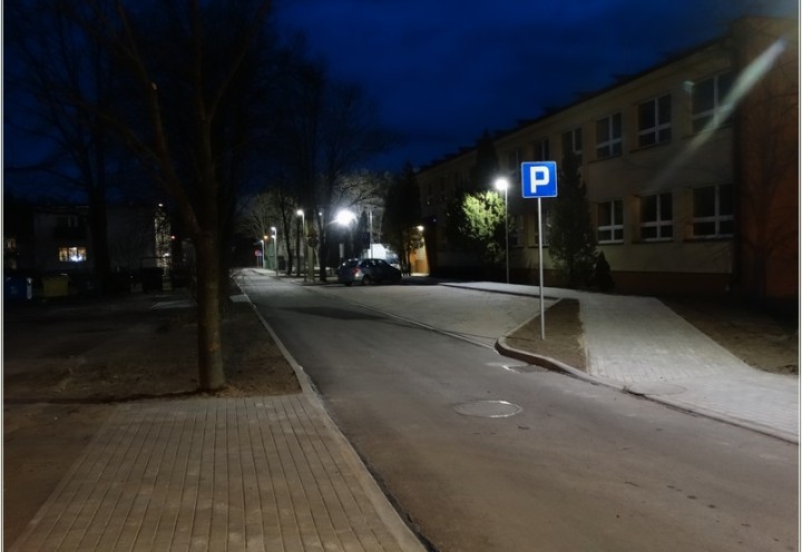 Inwestycje - Rozbudowa ulicy Dąbrowskiego w Krupskim Młynie